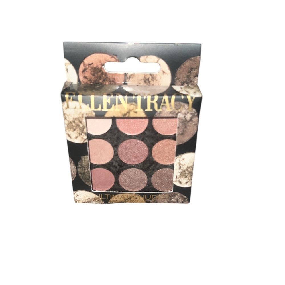 Ellen Tracy Pink and Rose Gold Eyeshadow Palette